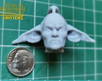 Even Piell Head Sculpt from Star Wars