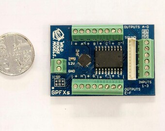 GPFX-S Controller board - USB or Battery powered for many LEDs | Many different programmed routines