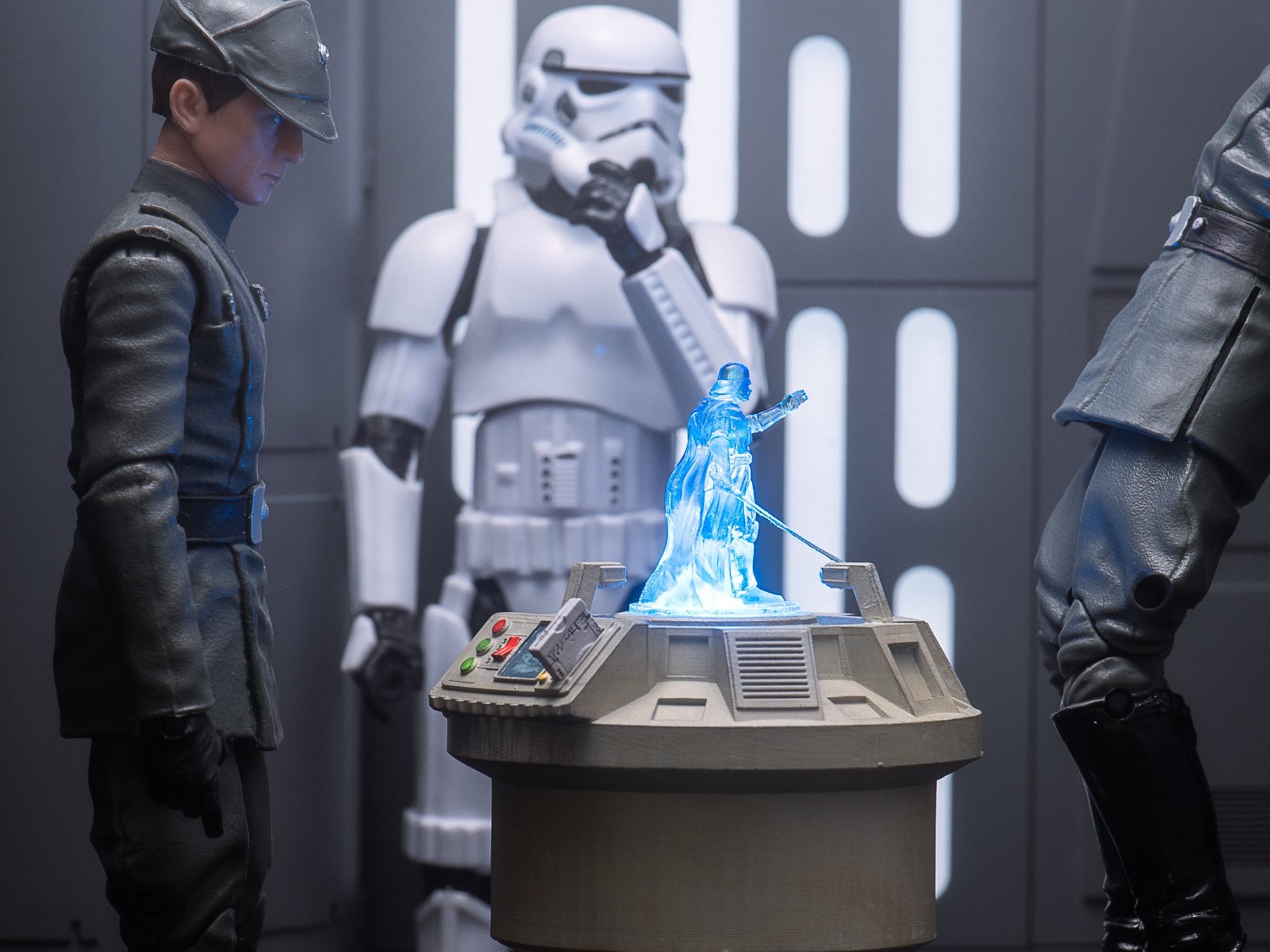 STAR WARS ホログラフィックウォールアート Starwars hologram - Etsy 日本
