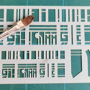 Mos Pelgo &quot;Freetown&quot; Paint Stencil