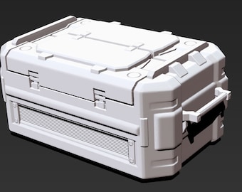 SciFi Cargo Container STL File