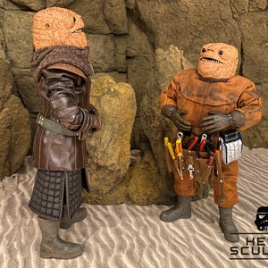 Dwuni Alien Head from Star Wars
