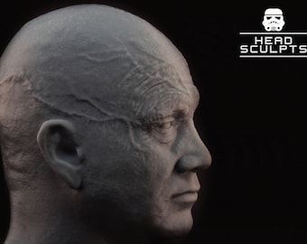Boba Fett Head Sculpt from Star Wars