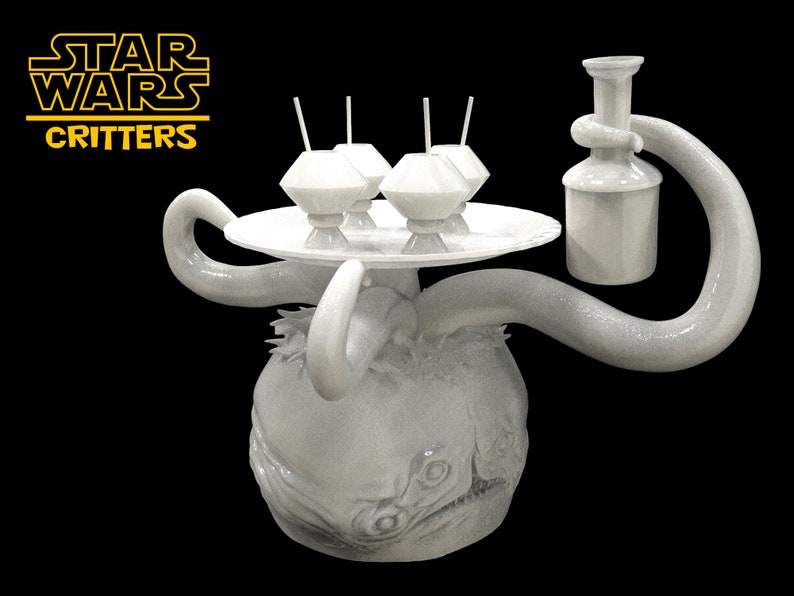 Star Wars Nabian huvudskulptur: ABS-liknande resinmodellbyggsats bild 5