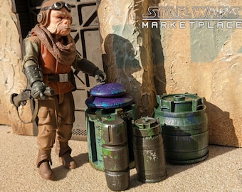 Barrel Set from Jedi Survivor Game