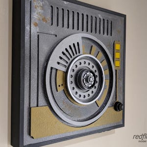 Star Wars Droid Access Port Wall Prop | Galaxy&#39;s Edge Diorama with LEDs