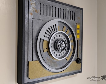 Star Wars Droid Access Port Wall Prop | Galaxy's Edge Diorama with LEDs