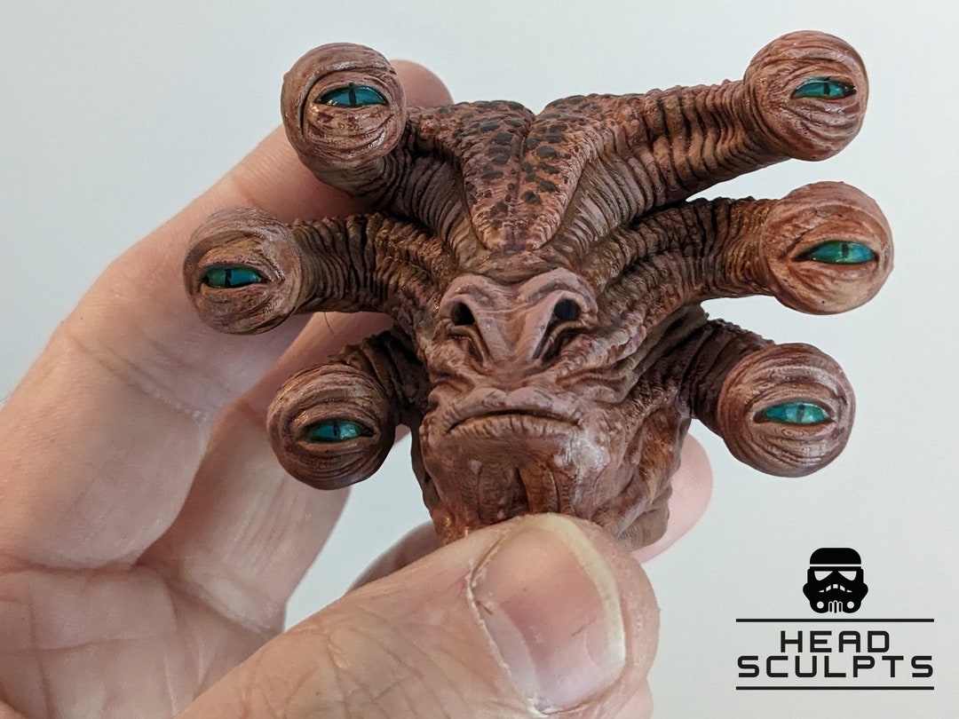 Azumel Alien Head Sculpt From Star Wars - Etsy