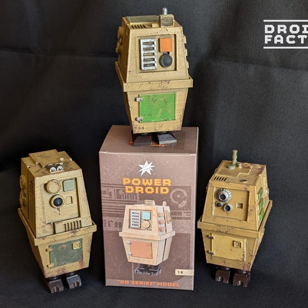GONK Build-Your-Own GD-Series Power Droid Model Kit – Customizable Star Wars Droid Collectible Toy Gift