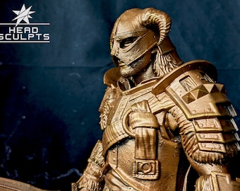 Skyrim Dragonborn figure Bust