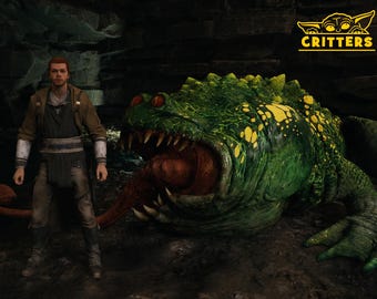 Oggdo Bogdo creature from Star Wars game
