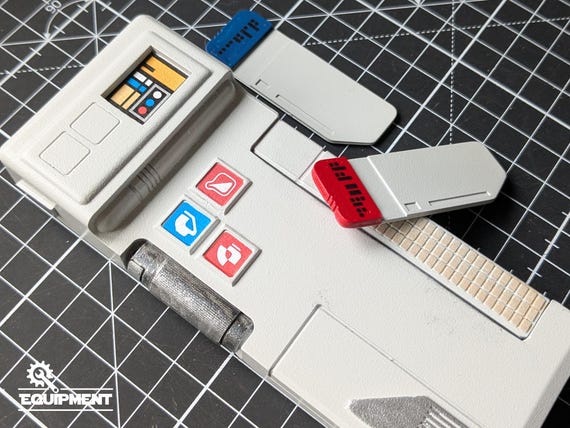Scifi Data Card Scanner Prop for Cosplayers. Star Wars Medical