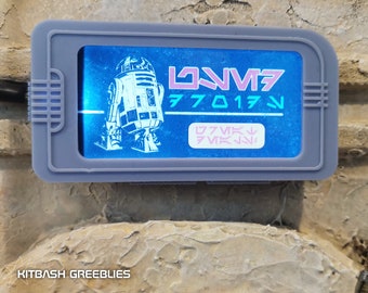 Glowing Sign (Large) with LED panel