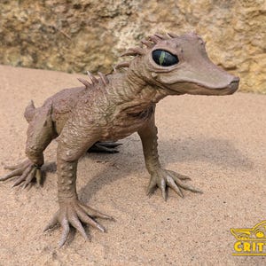 Réplica em tamanho real do lagarto Gorvin Snu de Star Wars - Modelo colecionável - Presente perfeito para fãs.