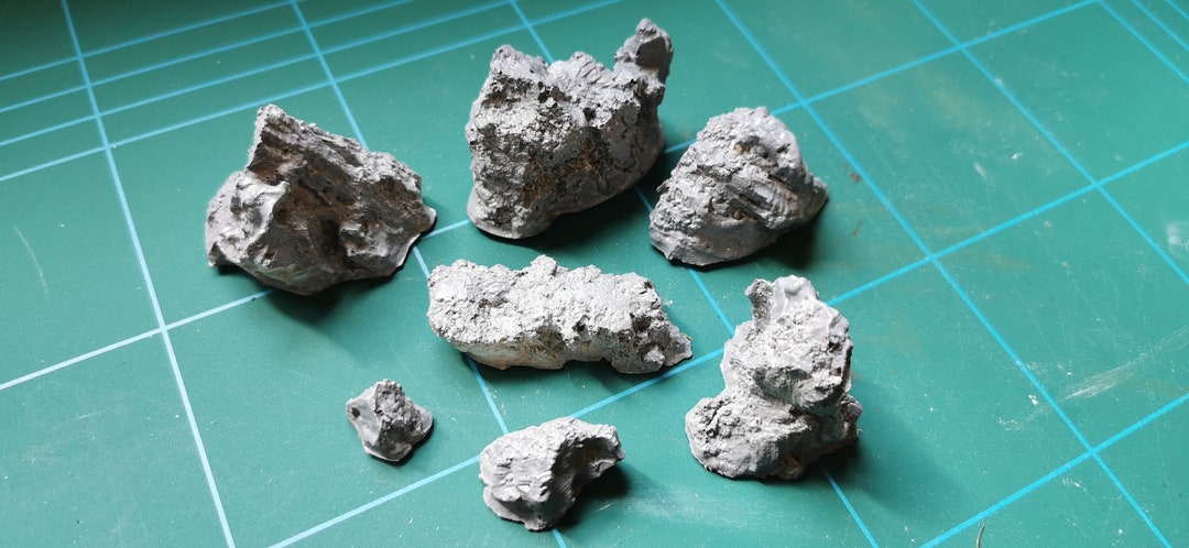 Large Resin Rocks Resin Rock Collection (x7 Rugged) - Etsy