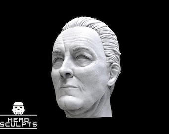 Grand Admiral Thrawn Head Sculpt STL File