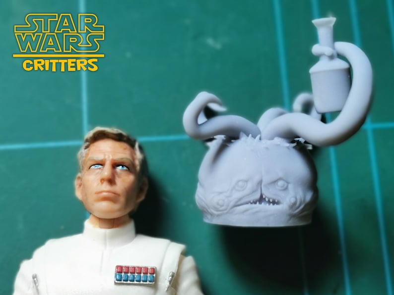 Star Wars Nabian huvudskulptur: ABS-liknande resinmodellbyggsats bild 9