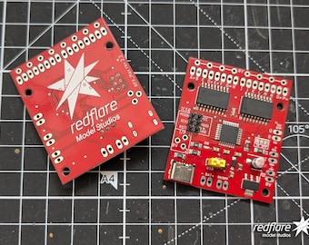 RX-MAX LED Controller board - Programmable light & sound effects board with up to 20 simultaneous LEDs!