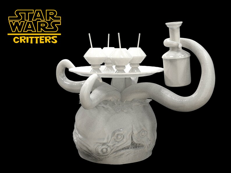 Star Wars Nabian huvudskulptur: ABS-liknande resinmodellbyggsats bild 7