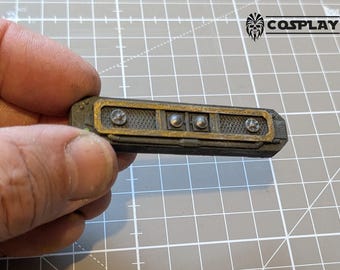 Módulo de biomonitor Greeblie inspirado en Star Wars, accesorio para cosplay y coleccionistas