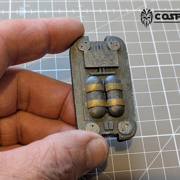 Star Wars Inspired Costume Greeblie Radion Sensor Prop for Cosplay and Collectors