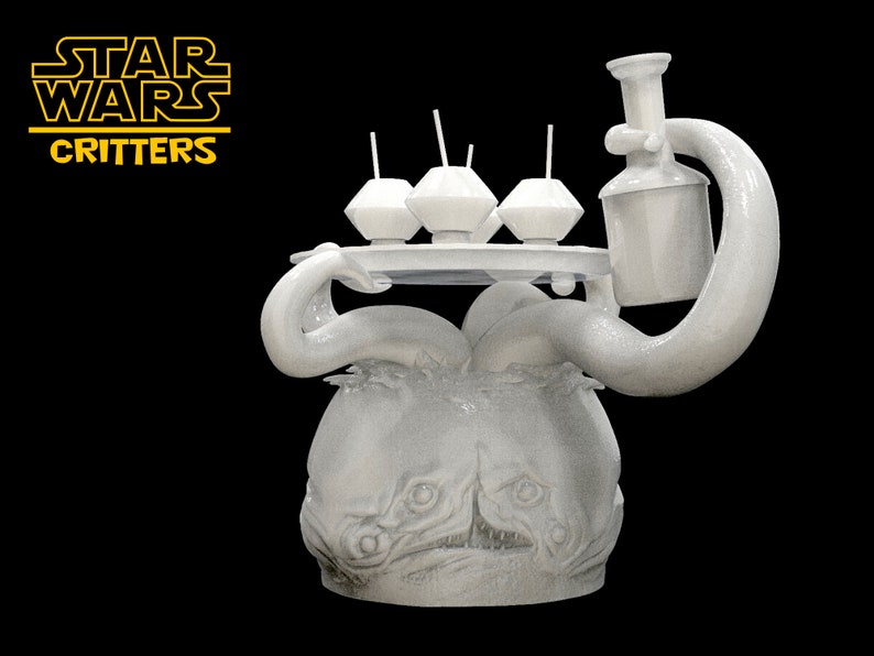 Star Wars Nabian huvudskulptur: ABS-liknande resinmodellbyggsats bild 6