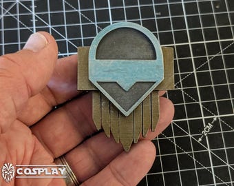 Star Wars Andor Kleya Brooch, Handmade Resin Magnetic Pin