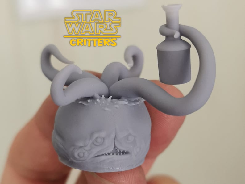 Star Wars Nabian huvudskulptur: ABS-liknande resinmodellbyggsats bild 1