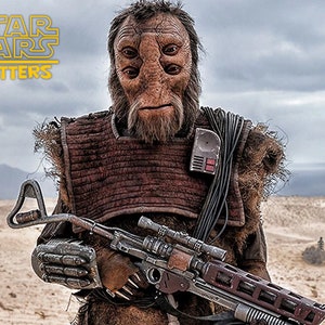 Faddera Rabar huvudskulptur från Star Wars