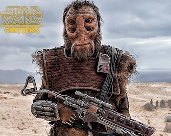 Faddera Rabar Head Sculpt from Star Wars