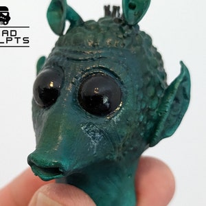 Greedo Head Sculpt from Star Wars