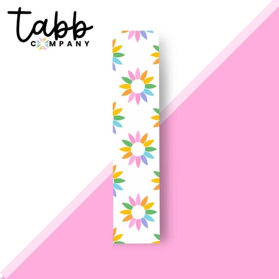 Rainbow Suncatcher Bookmark: Double Sided Laminated Bookish Gift