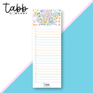 Whimsical Safari Checklist Notepad | Funny To-Do List Pad | Funny Notepad | Rainbow Stationery | Funny Stationery Gift | Sassy To-Do List