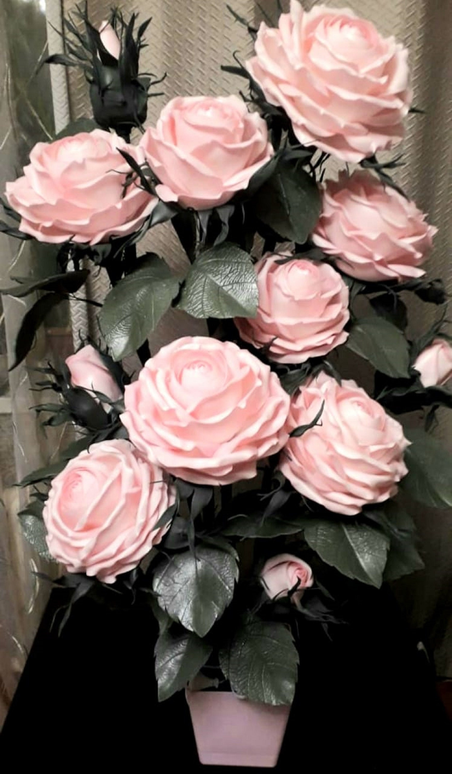 Rose petal mold from 8 to 15 flower mold create Etsy