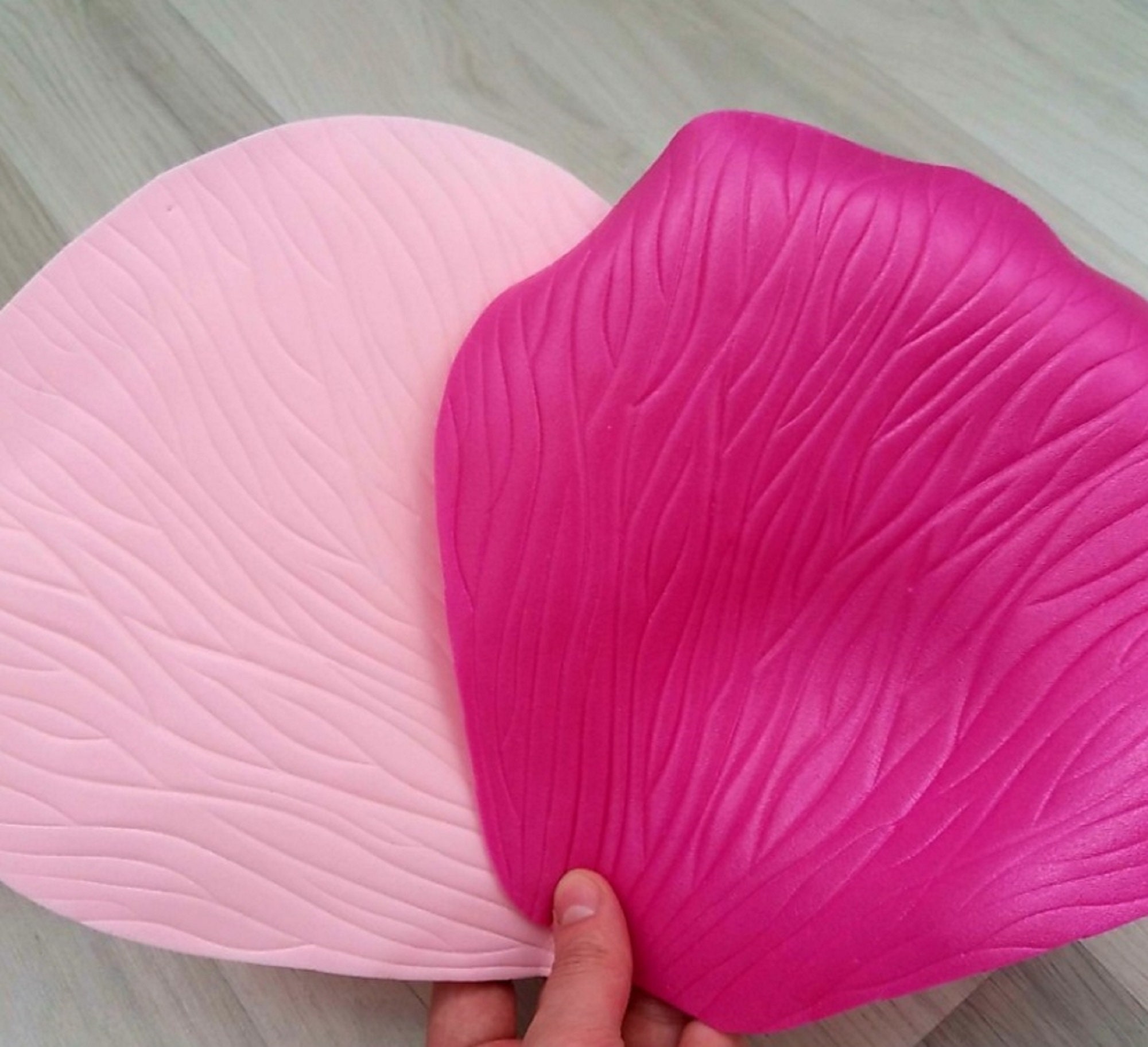 Rose petal mold from 8 to 15 flower mold create Etsy