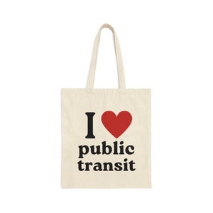 public transit tote bag democratic socialist bus driver New York City metro train nerd political science urban planning civil engineering