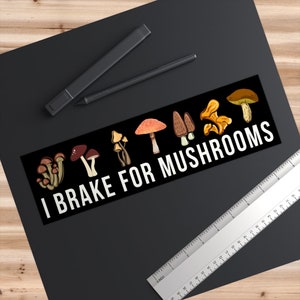 Mycology Mushroom Nature Hunter Bumper Sticker