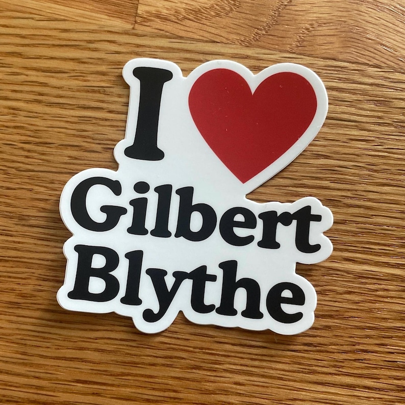 Gilbert Blythe Sticker - Anne of Green Gables - Classic Romance image 1