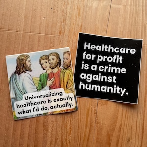 Jesus Sticker Set - Christian health Quotes 3” vinyl decals