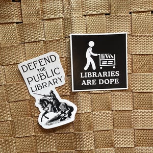 Stickers bibliothèque nerds lire les livres interdits Stickers académique ringard livre lutte contre le fascisme liberté académique autocollants éducation progressive