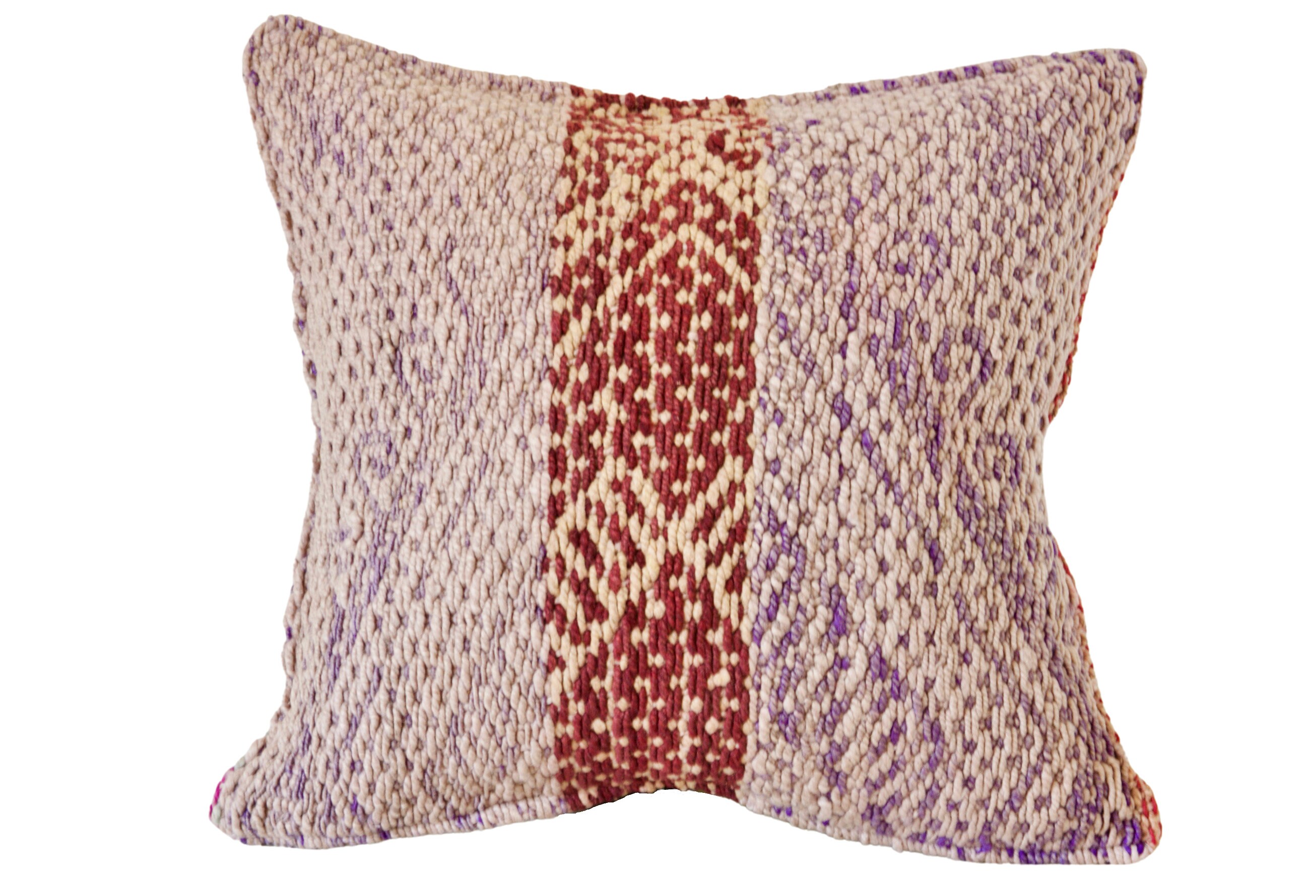 Handwoven Wool Pillow Cover One of a kind Vintage Textile Etsy