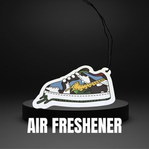 Colorful Toy design Air Freshener with Lemon Tea Scent, Car/Home/Office Charm, Car/Home/Office Decoration Inspired by Street Style
