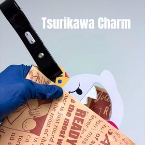 Tsurikawa Drift Charm | Hanging Car Accessory | JDM Style Handle Decor | Cute Car Interior Charm Ghost