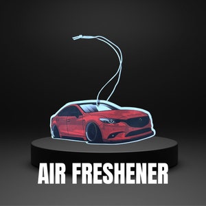JDM Sedan Car Air Freshener-Black Ice Scent, Car/Home/Office Charm, Car/Home/Office Decoration