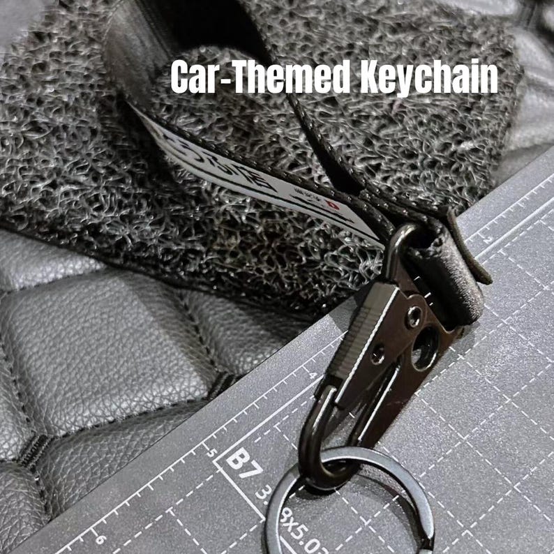 Jdm-inspired Keychain | Car-themed Key Ring Accessory | Driver Gift ...
