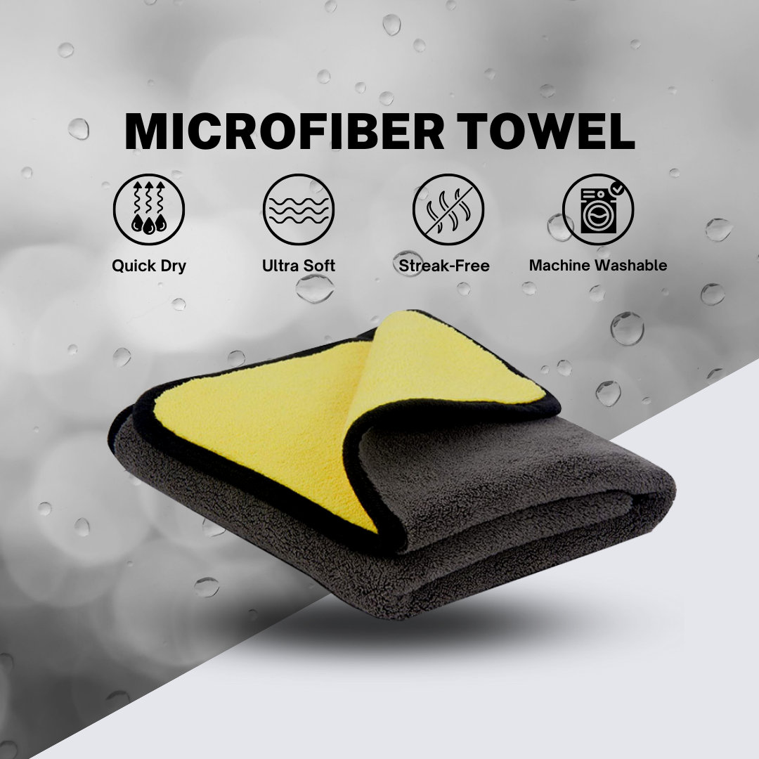 TILO Microfiber Cleaning Cloth Reusable for Home, Kitchen & Auto: Window,  Mirror, Appliances, Lint/streak/scratch Free 19.75x13 