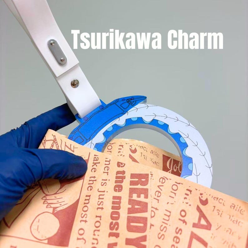 Tsurikawa Drift Charm | Hanging Car Accessory | JDM Style Handle Decor | Cute Car Interior Charm Rotor
