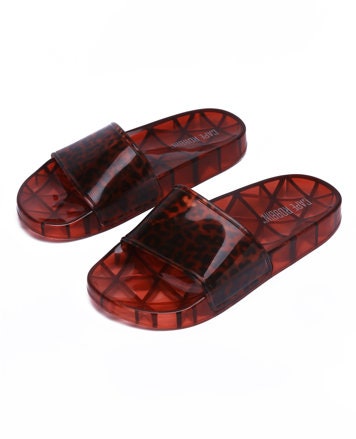 jelly chanel slides