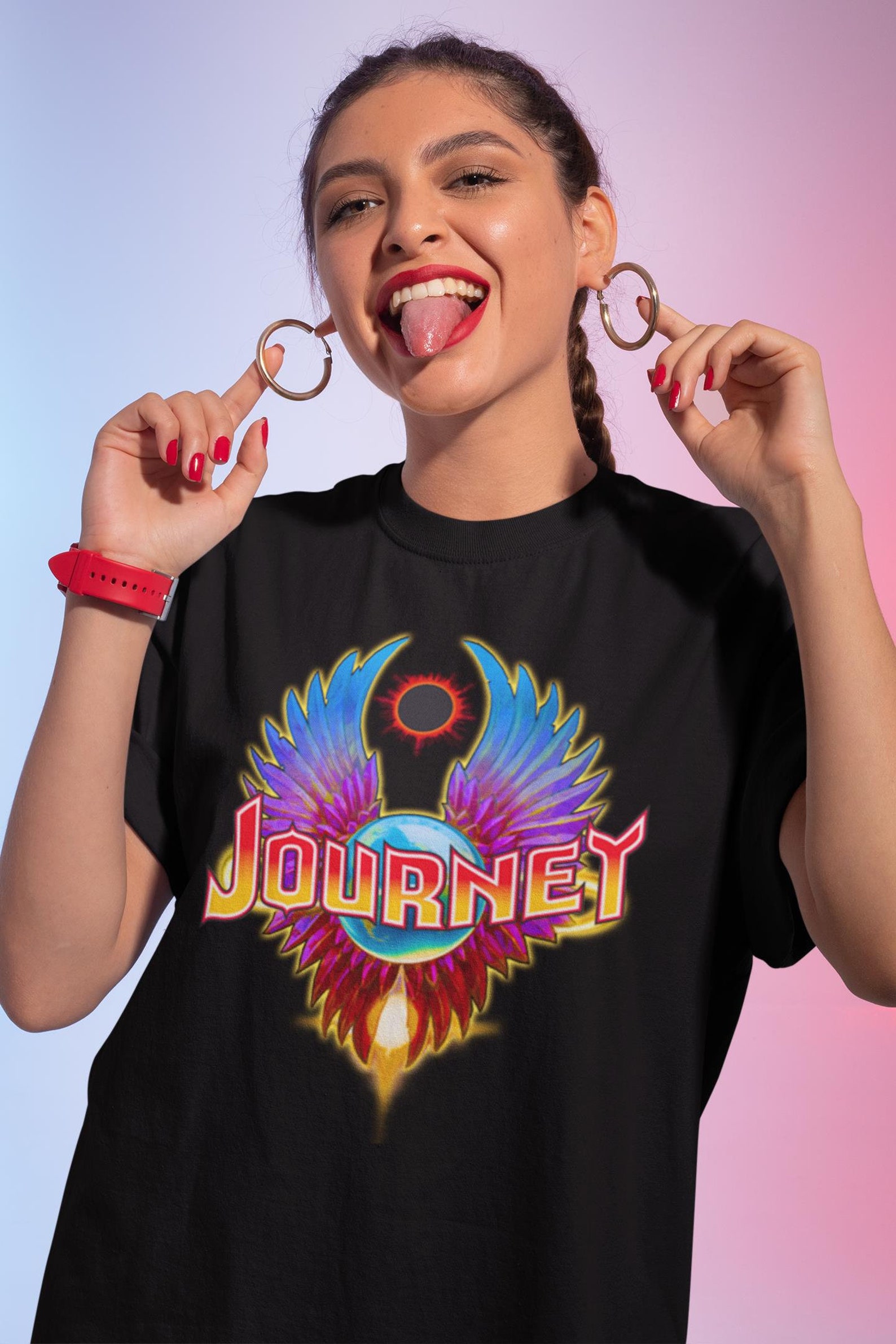 journey t shirts hot topic