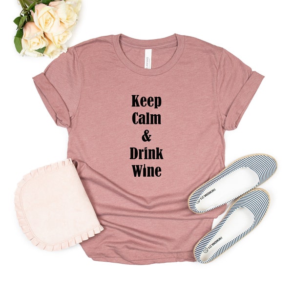 T-shirt maglietta personalizzabile Keep calm and Sono l'amica della